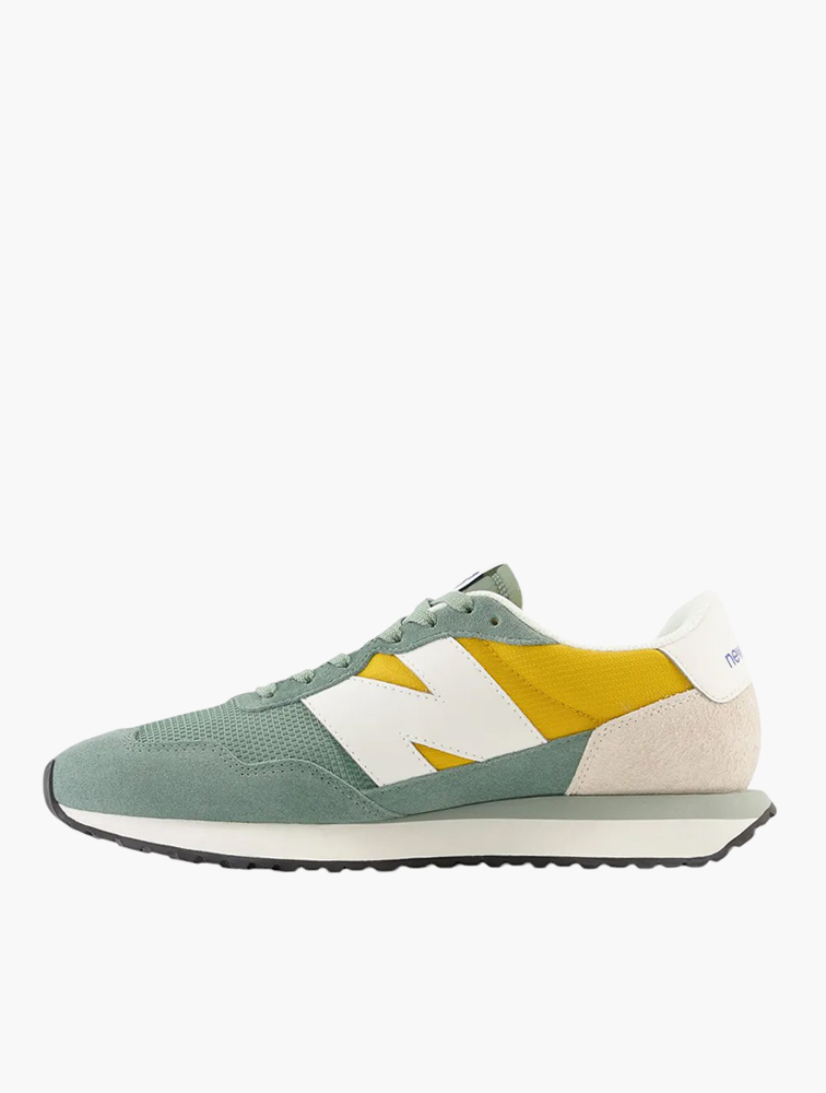 MyRunway Shop New Balance Dark Juniper & Yellow Lace Up Sneakers for